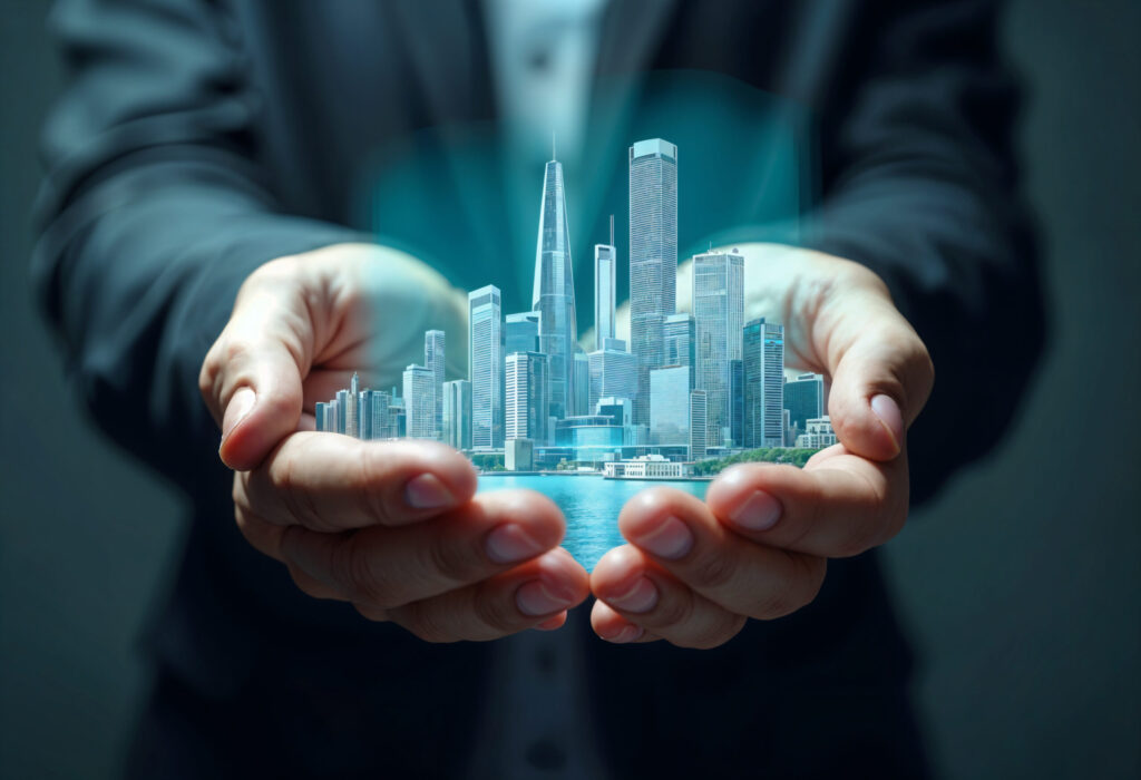 Augmented Reality for Property Development: Visualizing Projects in 3D future visions business technology concept