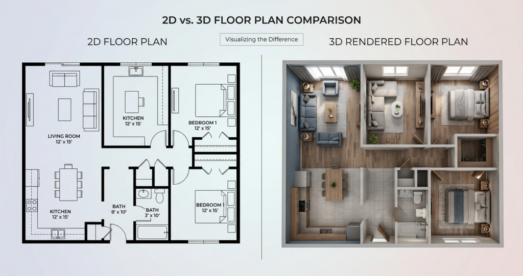 Why Buyers Trust 3D Rendered Plans More Than 2D Floor Plans download (1)