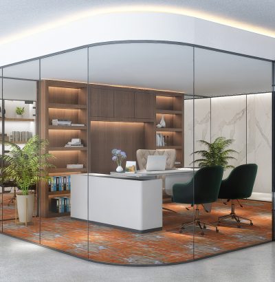 25×25 NEO SINGLE GLASS PARTITON opt4 NEO SINGLE GLASS PARTITON